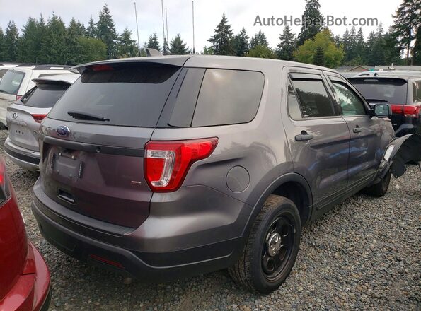 1FM5K8AR3JGA90437 2018 FORD EXPLORER Charcoal Հետևի աջ
