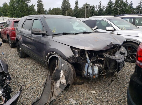 1FM5K8AR3JGA90437 2018 FORD EXPLORER Charcoal Առջևի աջ