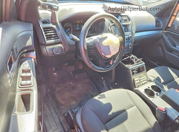1FM5K8AR3JGA90437 2018 FORD EXPLORER Charcoal Առջևի վահանակի տեսք