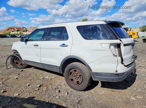 1FM5K8AR3KGA19840 2019 FORD EXPLORER White Front right