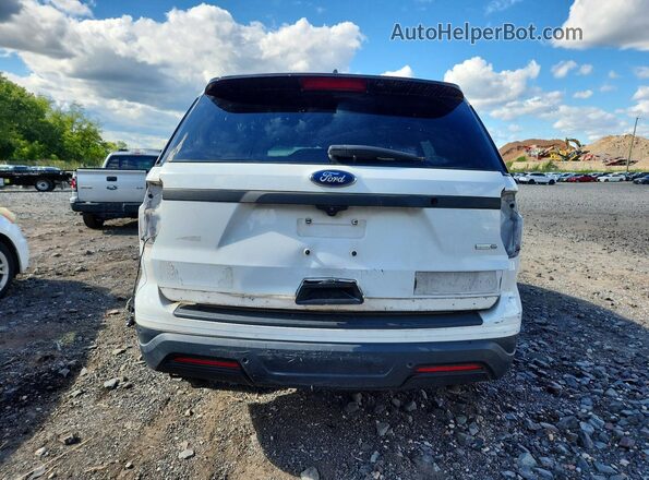 1FM5K8AR3KGA19840 2019 FORD EXPLORER White Engine compartment view