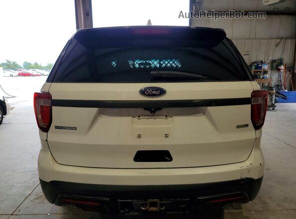 1FM5K8AR4HGA89632 2017 FORD EXPLORER White Вид ззаду