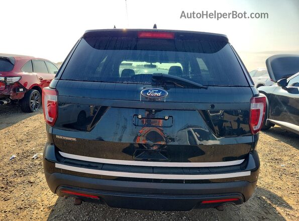 1FM5K8AR4HGD26829 2017 FORD EXPLORER Черный Вид сзади