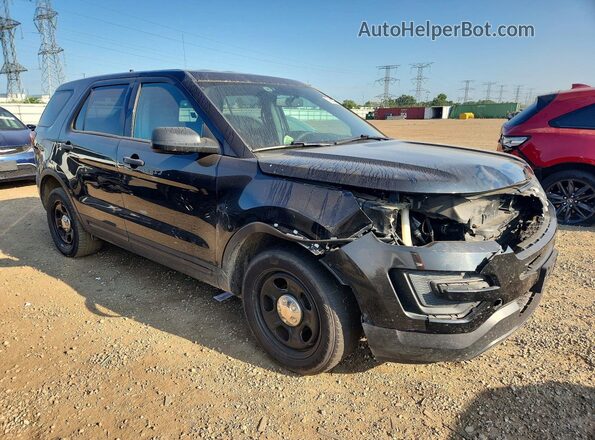 1FM5K8AR4HGD26829 2017 FORD EXPLORER Черный Передняя правая четверть