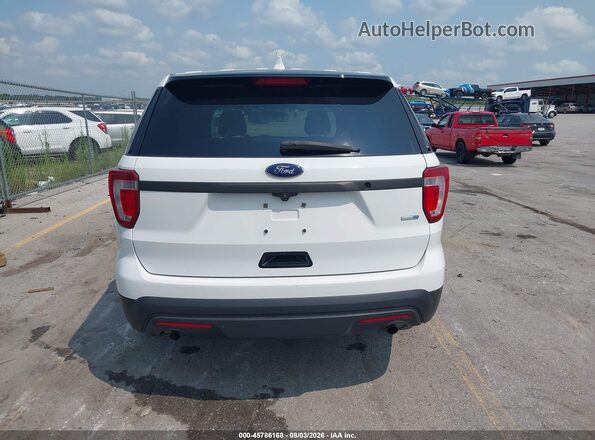 1FM5K8AR5GGA37330 2016 FORD UTILITY POLICE INTERCEPTOR White 