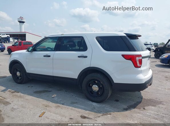 1FM5K8AR5GGA37330 2016 FORD UTILITY POLICE INTERCEPTOR White Սալոնի 360 աստիճան տեսք