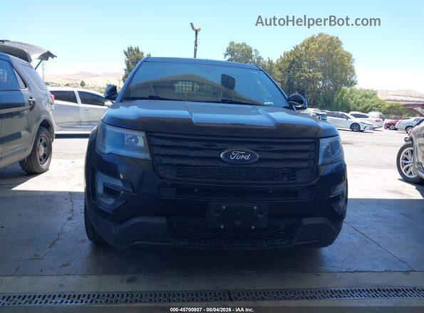 1FM5K8AR5JGC49572 2018 FORD POLICE INTERCEPTOR Black 