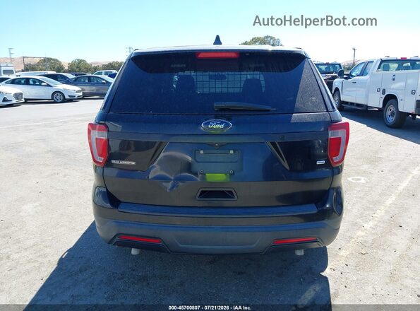 1FM5K8AR5JGC49572 2018 FORD POLICE INTERCEPTOR Black 