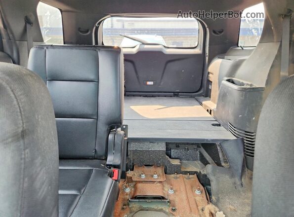 1FM5K8AR6GGC42199 2016 FORD EXPLORER Black Widok tylnych siedzeń