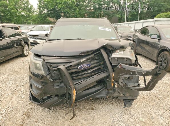 1FM5K8AR6GGC67975 2016 FORD EXPLORER Black Вид спереду