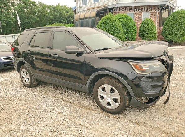 1FM5K8AR6GGC67975 2016 FORD EXPLORER Black Передня права чверть