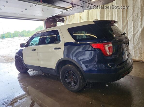 1FM5K8AR6HGA36043 2017 FORD EXPLORER Two Tone Задня ліва чверть