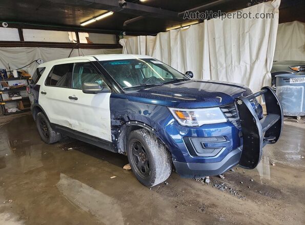 1FM5K8AR6HGA36043 2017 FORD EXPLORER Two Tone Передня права чверть