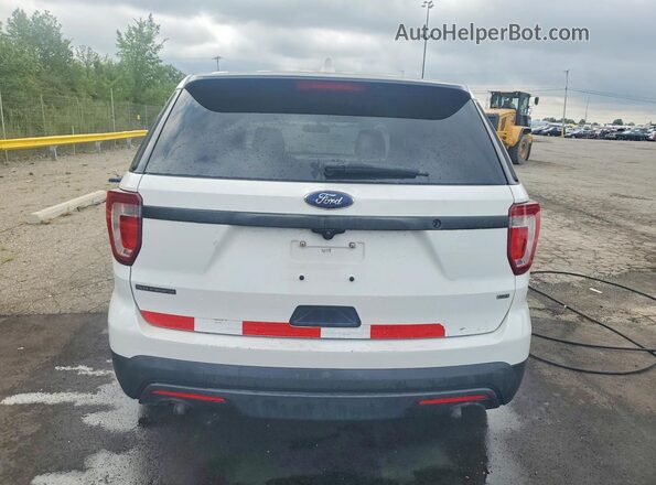 1FM5K8AR6HGB41018 2017 FORD EXPLORER White Rear view