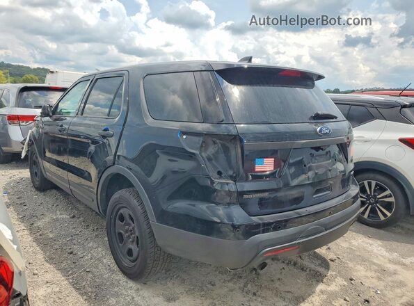 1FM5K8AR6HGC25839 2017 FORD EXPLORER Black Trasero izquierdo