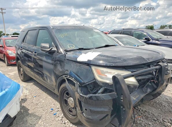 1FM5K8AR6HGC25839 2017 FORD EXPLORER Black Delantero derecho