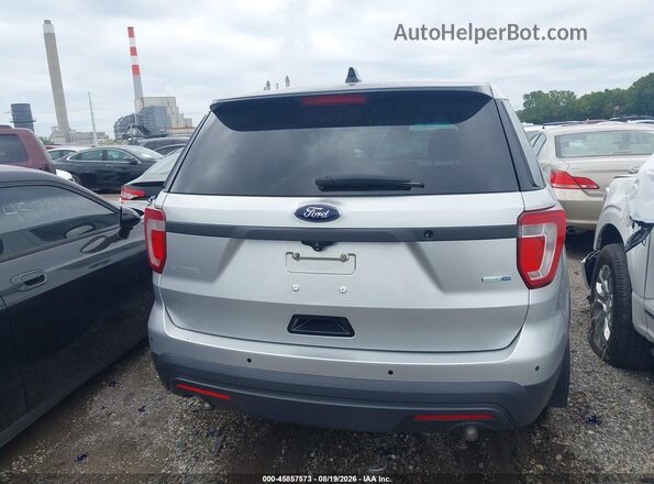 1FM5K8AR7GGC07476 2016 FORD UTILITY POLICE INTERCEPTOR Серебряный 