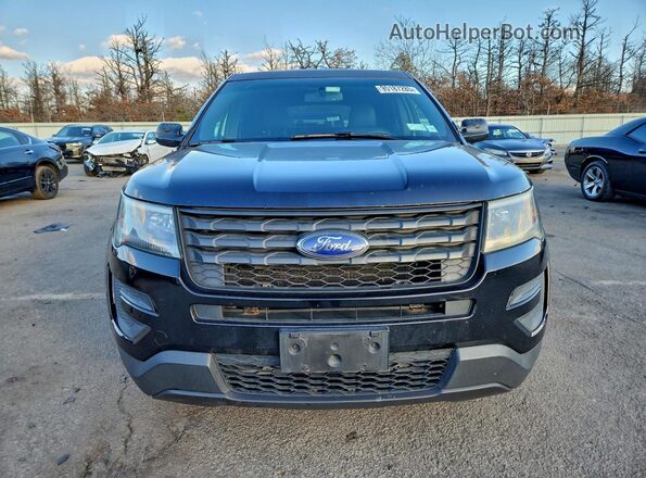 1FM5K8AR8GGA08419 2016 FORD EXPLORER Black Vista frontal