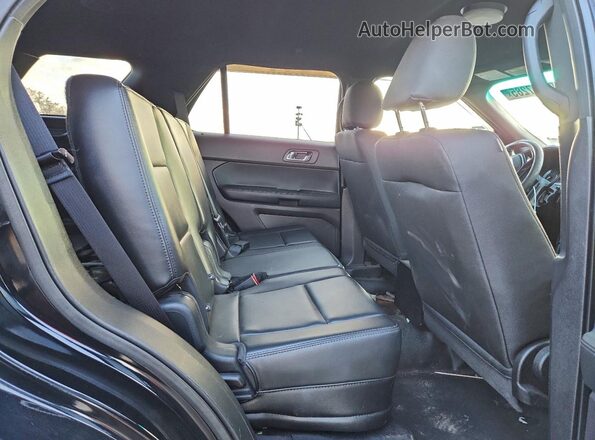 1FM5K8AR8GGA08419 2016 FORD EXPLORER Black Vista interior trasera