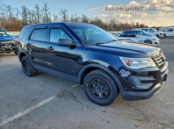 1FM5K8AR8GGA08419 2016 FORD EXPLORER Black Delantero derecho