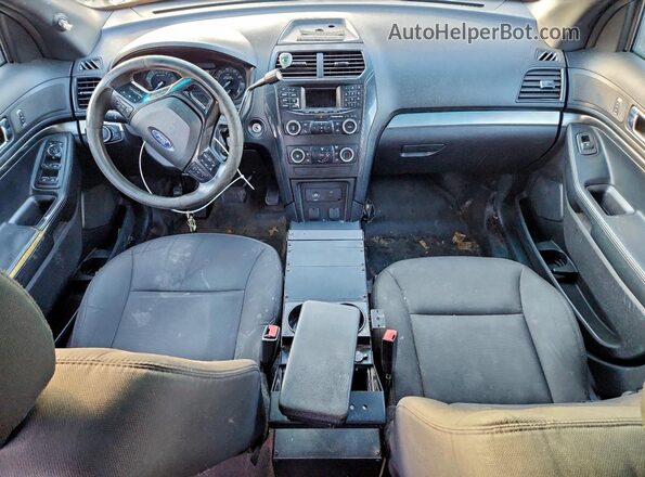 1FM5K8AR8GGA08419 2016 FORD EXPLORER Black Vista del salpicadero