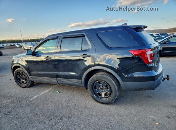 1FM5K8AR8GGA08419 2016 FORD EXPLORER Black Trasero izquierdo