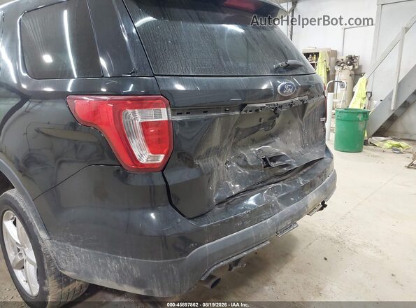 1FM5K8AR8GGA29142 2016 FORD UTILITY POLICE INTERCEPTOR Черный Вид спереди