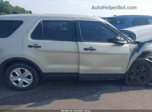 1FM5K8AR8GGC26036 2016 FORD UTILITY POLICE INTERCEPTOR Silver Widok wnętrza 360 stopni