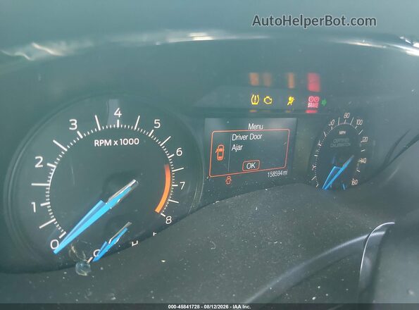 1FM5K8AR8GGC26036 2016 FORD UTILITY POLICE INTERCEPTOR Silver Widok tylnych siedzeń