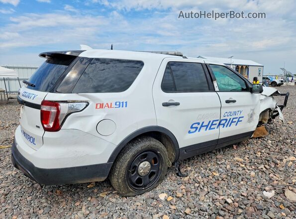 1FM5K8AR8HGA62627 2017 FORD EXPLORER Белый Задняя правая четверть
