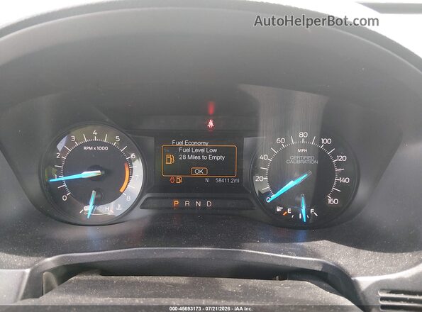 1FM5K8AR8HGE14041 2017 FORD UTILITY POLICE INTERCEPTOR Белый Вид задних сидений