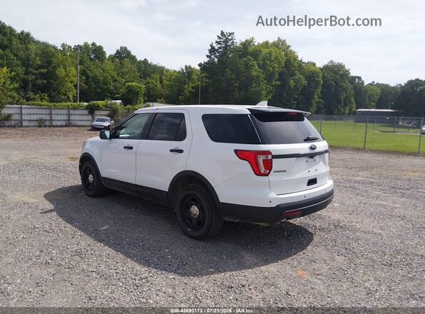 1FM5K8AR8HGE14041 2017 FORD UTILITY POLICE INTERCEPTOR Белый Задняя левая четверть