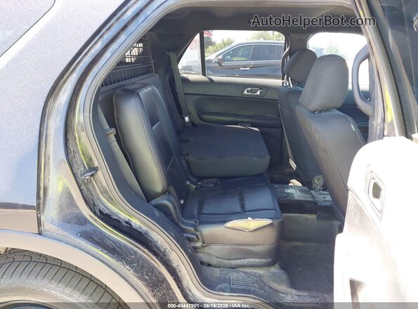 1FM5K8AR8JGC49565 2018 FORD POLICE INTERCEPTOR Black VIN კოდის სტიკერის ხედი