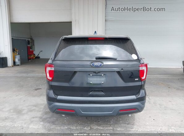 1FM5K8AR8JGC49565 2018 FORD POLICE INTERCEPTOR Black 