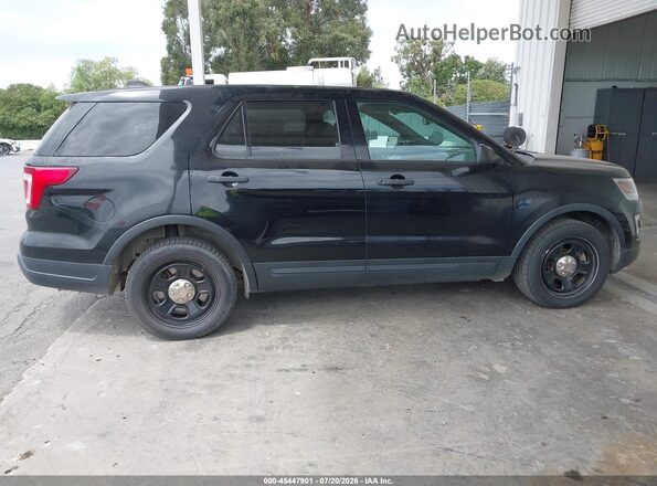1FM5K8AR8JGC49565 2018 FORD POLICE INTERCEPTOR Black 