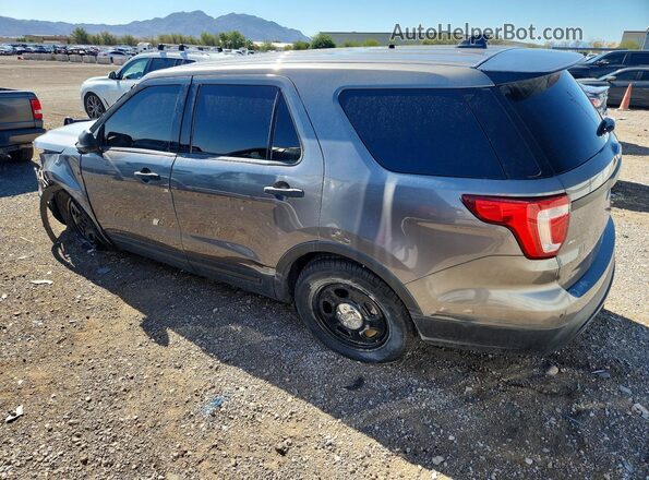 1FM5K8AR9GGC92272 2016 FORD EXPLORER Gray Հետևի ձախ