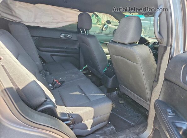 1FM5K8AR9GGC92272 2016 FORD EXPLORER Gray Սալոնի հետևի տեսք