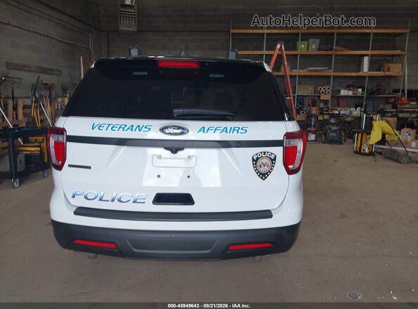1FM5K8AR9JGC56590 2018 FORD POLICE INTERCEPTOR White 