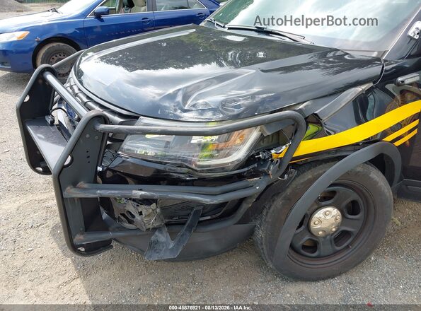 1FM5K8AR9KGA63180 2019 FORD POLICE INTERCEPTOR Black Դիմացի տեսք