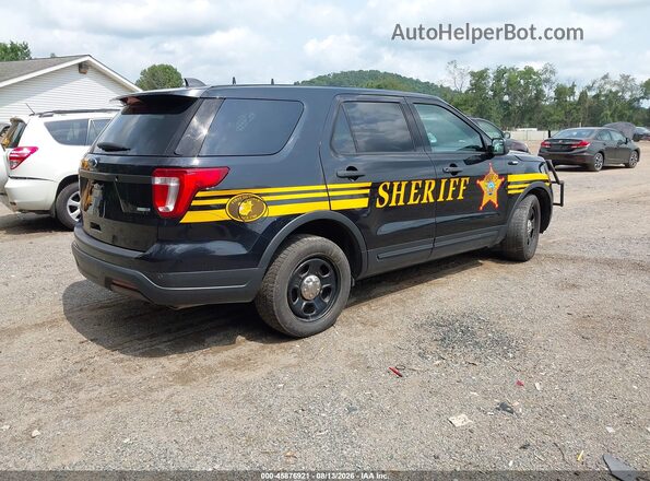 1FM5K8AR9KGA63180 2019 FORD POLICE INTERCEPTOR Black Հետևի աջ
