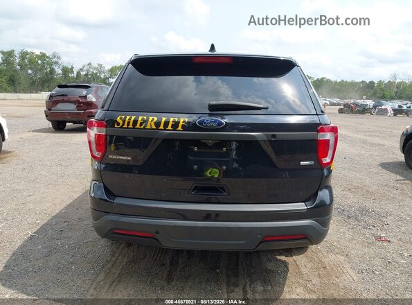 1FM5K8AR9KGA63180 2019 FORD POLICE INTERCEPTOR Black 