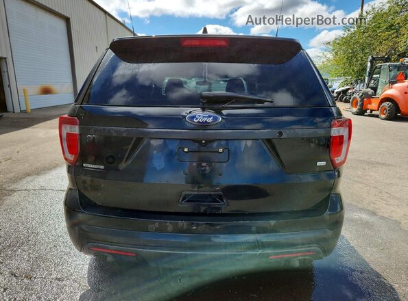 1FM5K8ARXGGA47268 2016 FORD EXPLORER Black Vista trasera