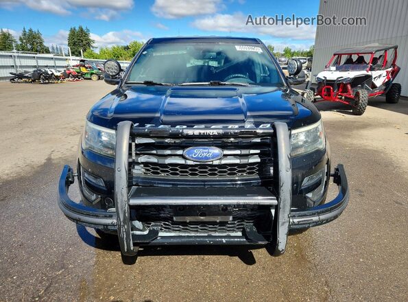 1FM5K8ARXGGA47268 2016 FORD EXPLORER Black Vista frontal