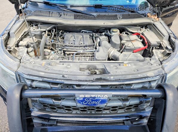 1FM5K8ARXGGA47268 2016 FORD EXPLORER Black Vista interior trasera