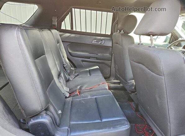 1FM5K8ARXGGA47268 2016 FORD EXPLORER Black Vista de los asientos traseros