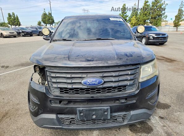 1FM5K8ARXHGA17477 2017 FORD EXPLORER Black Вид спереду