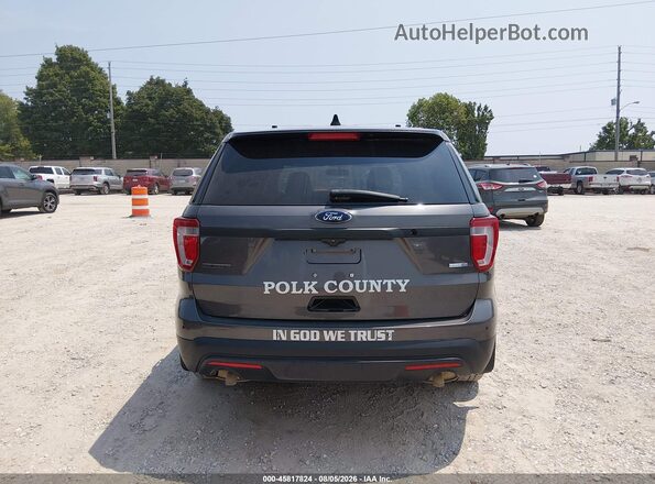 1FM5K8ARXHGC79077 2017 FORD UTILITY POLICE INTERCEPTOR Gray 