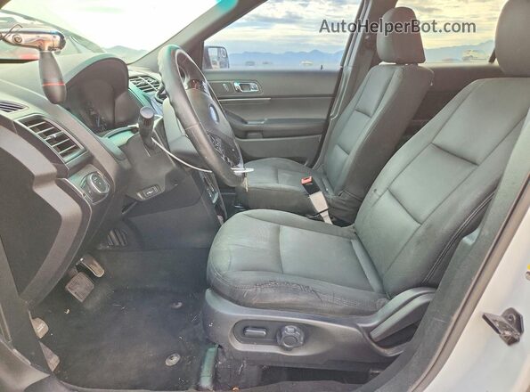1FM5K8AT3GGC42141 2016 FORD EXPLORER White Vista interior delantera