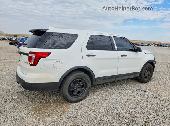 1FM5K8AT3GGC42141 2016 FORD EXPLORER White Trasero derecho