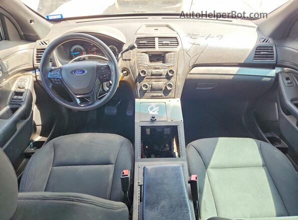 1FM5K8AT3HGE29817 2017 FORD EXPLORER Black Dashboard view